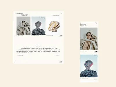 Essence Website Design creative agency custom websites light theme subscription agency ui design ux design web design web development