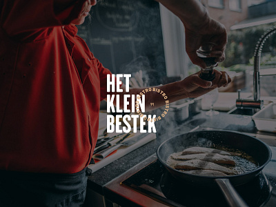 Het Klein Bestek (Identity Design) bistro brand branding cooking identity design kitchen logo logo design restaurant