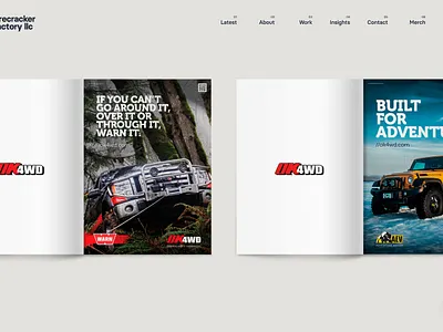 Automotive Ads advertising branding ui ux