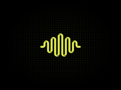 Audio mixing, mastering, or production company Logo audio brand branding creative design graphic icon identity illustration logo logomark mastering minimal mixing modern music production sound tone wave