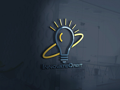 Innovate Orbit Tech Logo Design 3d branding design graphic design illustration illustrator logo logo design photoshop vector