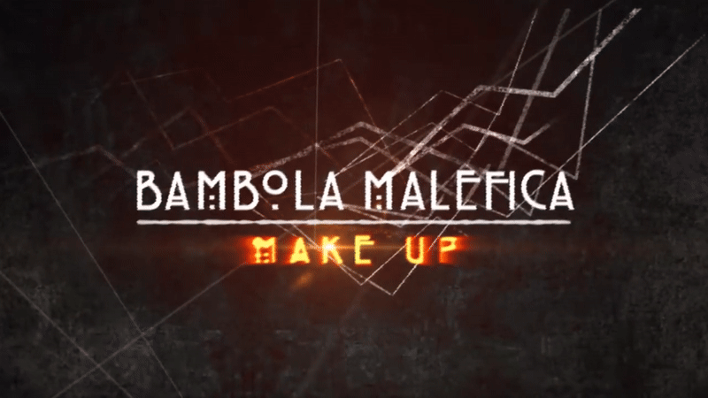 Bambola Malefica - Youtube Titles motion graphics