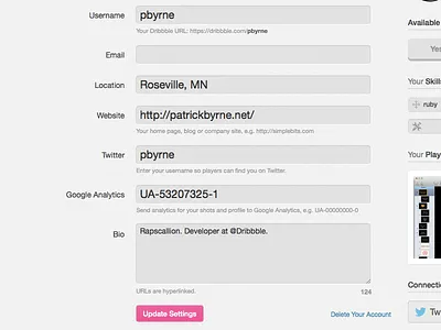 Advanced Advanced Stats dribbble