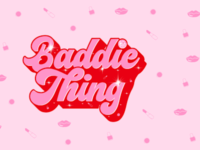 Baddie Thing - Cosmetics Store brand style guides