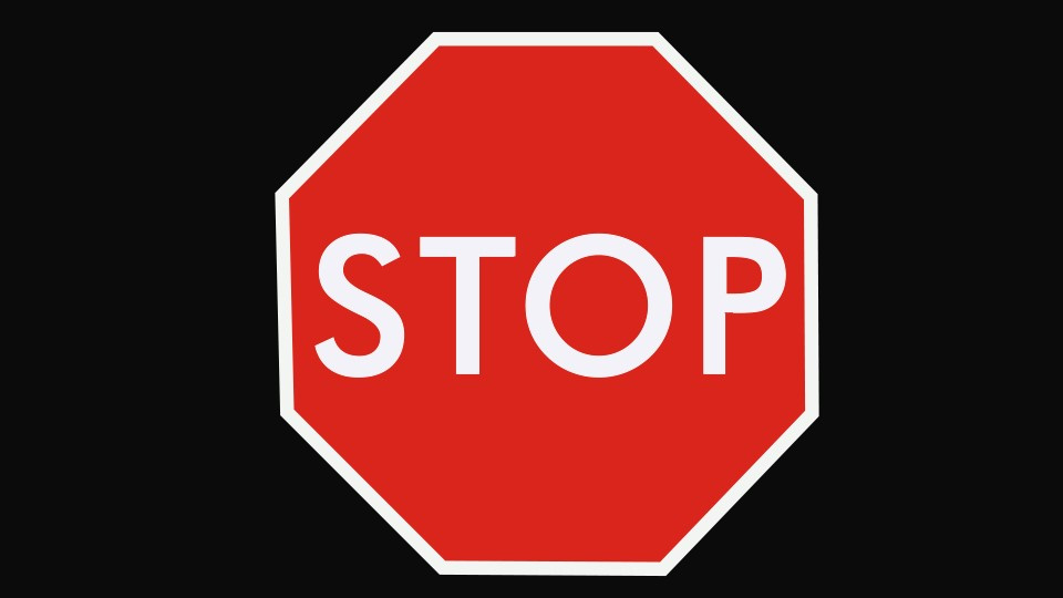 Road sign stop/Animation adobe after effects animation design motion design road sign stop sign