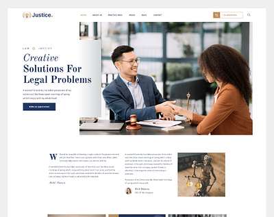 Justice - Lawyer and Law Firm Website elementor figma justicetheme lawfirm lawyer lawyerwebsite legalwebsite responsivedesign ui ux webdesign wordpress wordpresstheme