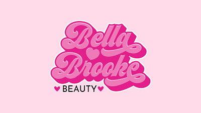 Bella Brooke beauty -Logo Design t shirts merchandise