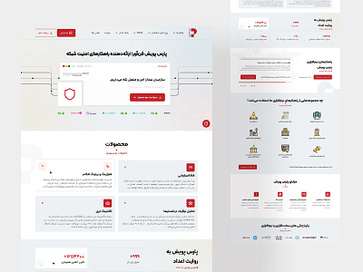 Parspooyesh-Website Design branding graphic design ui webiste