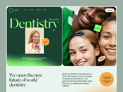 Website for a Dentist Company ✦ Portman Dentex conversion optimization