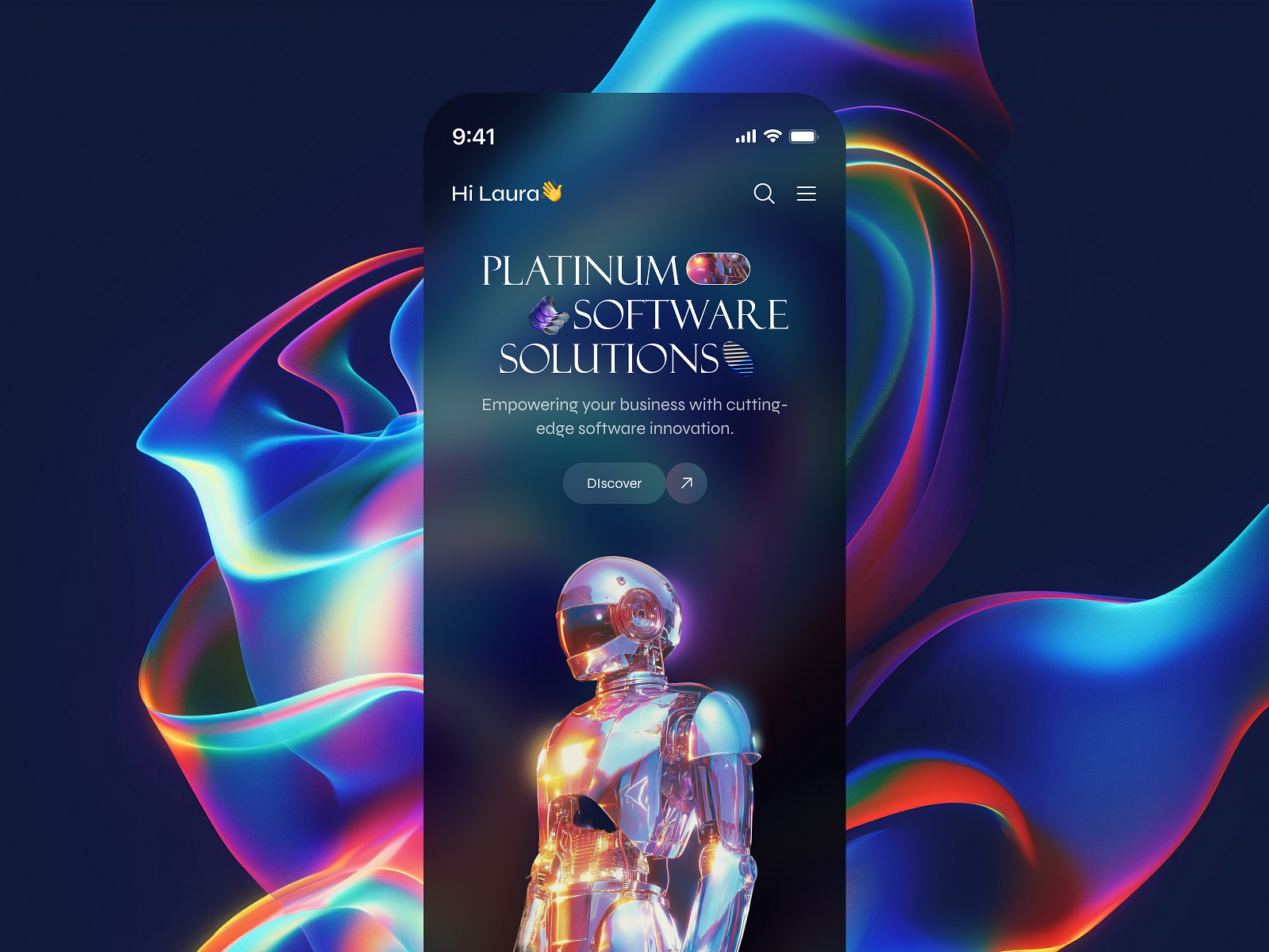 Modern UI/UX Design for Business Software Solutions by Harkesh on Dribbble