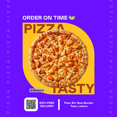 Hello Pizza Brands - Here is the New Pizza Design 2025 graphic design pizza pizza design psd remote job