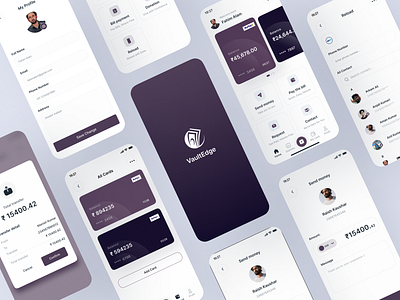 Modern Bank App UI Design appinterface bankappdesign bankingappui branding cleanui financeappdesign financialapp fintechdesign graphic design minimaldesign mobileappdesign moderndesign ui uiuxdesign userexperience uxtrends