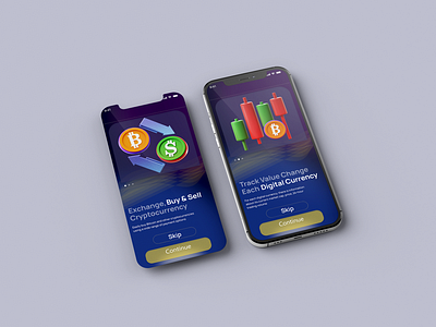 CRYPTO TRADING APPLICATION UI DESIGN 3d graphic design logo ui