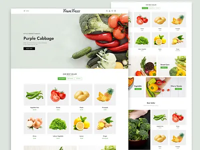 Vegetable Shop Shopify Website ecommerce ecommerce website shopify shopify store shopify website