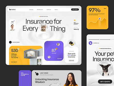 Website for an Insurance Company usability