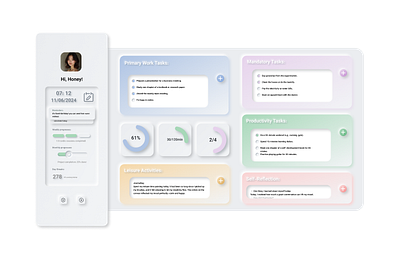 Task Manager App dashboard task management app ui ux
