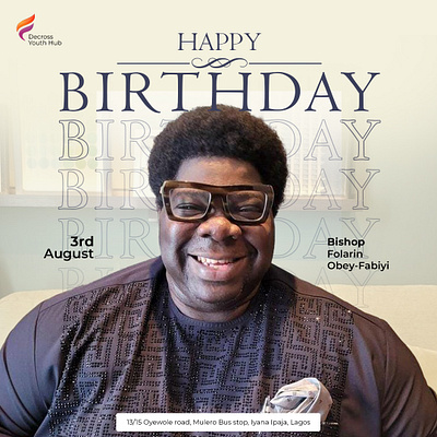 Happy Birthday Design birthday graphic design happy birthday social media