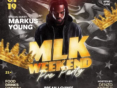 MLK Weekend Flyer Template flyer design