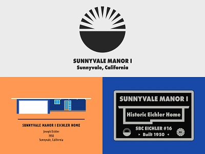 Sunnyvale Manor I - Eichler custom artwork adobe illustrator architecture eichler home drawing house drawing icon icon design illustration logo logo design mid century modern minimalism minimalist mockup signage design vector vector art vector illustration