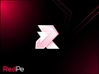 RedPe - Modern Payment System Logo for Crypto Logo Branding 3d app logo brand guidelines branding clean logo creative log crypto cybersecurity design elegant logo freelancer graphic design icon illustration logo logodesign money transfer motion graphics ui vector