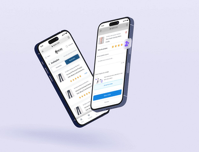 Rating process SaaS ecommerce - responsive web app animation app case design ecommerce graphic design minimal motion graphics product design real saas ui ux web website