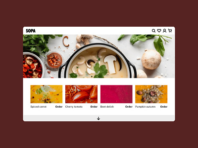 #043 daily ui design digital digital design food logo ui uxui visual design web design