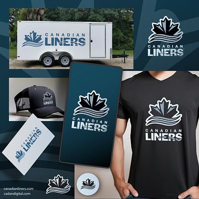 Canadian Liners - Branding branding graphic design logo visual identity