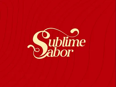 Sublime Sabor animation branding cake logo motion motion graphics vignette