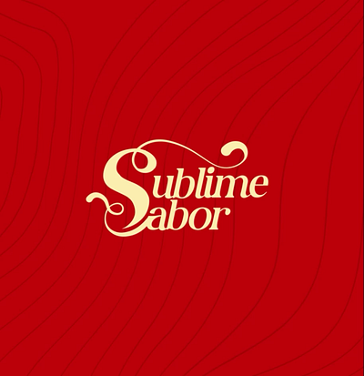 Sublime Sabor animation branding cake logo motion motion graphics vignette