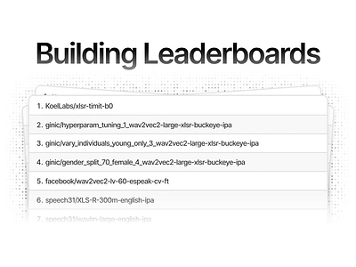 Building Open Source Hugging Face Leaderboards branding gradients graphic design illustration landing ui