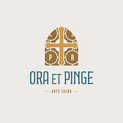 Ora et Pinge | Logo Design branding design graphic design illustration logo typography vector