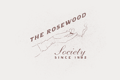 The Rosewood Society for Ladies branding design graphic design illustration illustrator logo typography