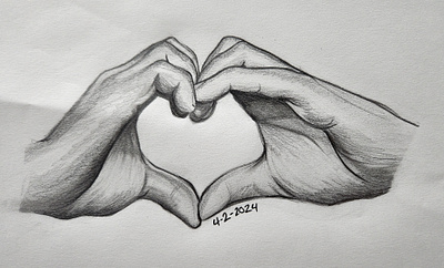 Proper Heart Hands sketch