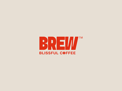 BREW™ - Coffee Shop Logo Design & Brand identity bakery logo brand designer brand identity branding brew coffee coffee shop logo custom type logo food logo letter logo logo design logo designer logo type shop tea logo visual identity design