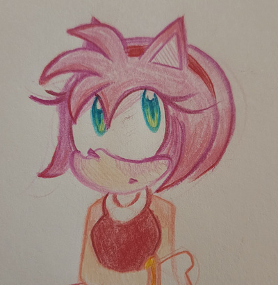 Amy Rose sketch