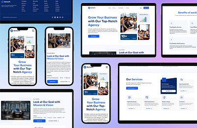 Business Agency Website Design agency agency website app design business business website design home page landing page marketing website mobile app product product design screen ui ui design uiux user interface ux website website design