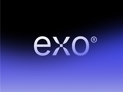 Exo® | Logo, Brand Identity, Website 3d brand identity branding clean design finance gradient landing design landing page logo logotype ui ux web webdesign webflow webflow design website