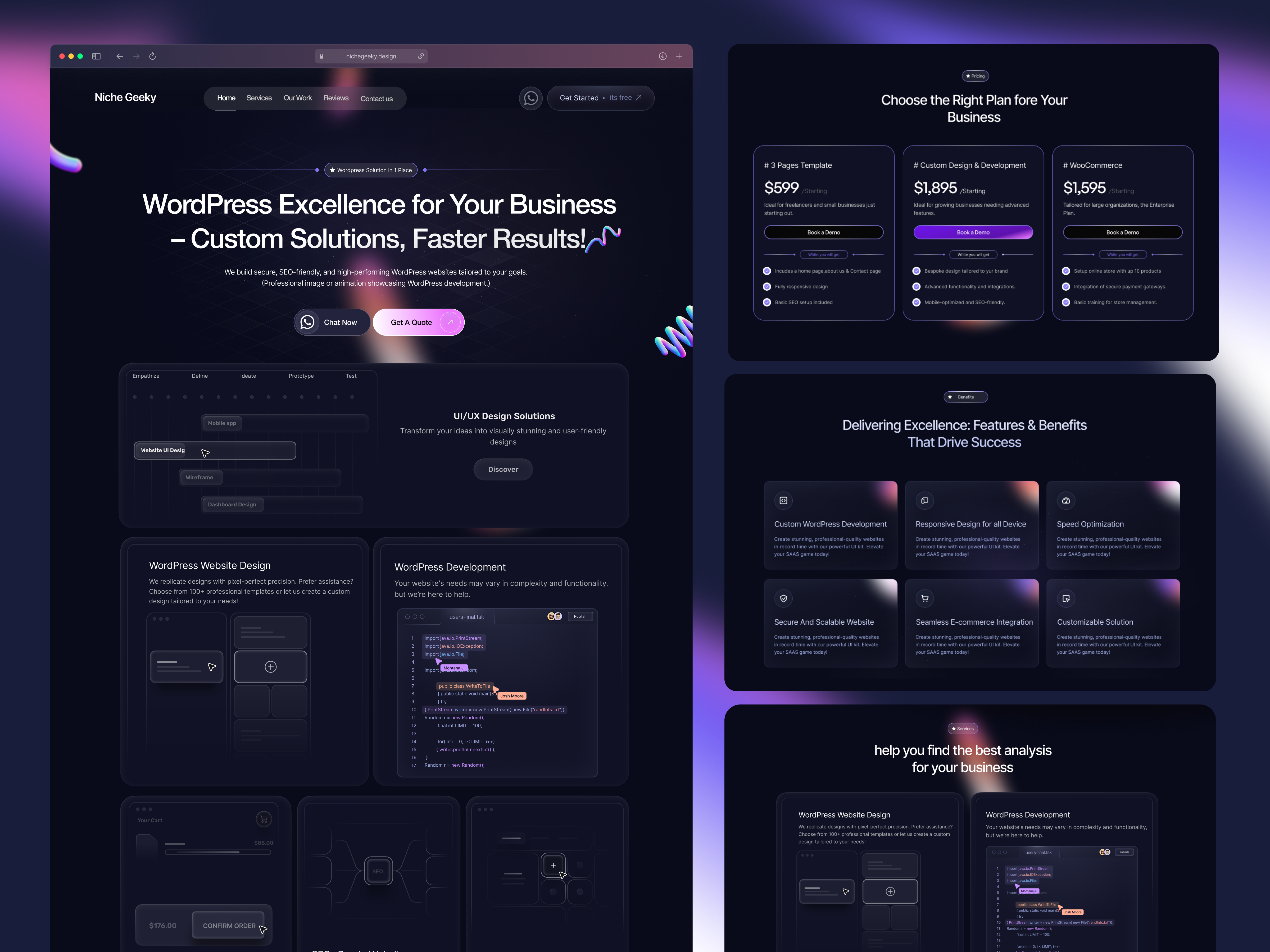 Example of High Converting Landing Page Design