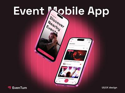 Event Mobile App app design application concert design event event app event mobile app event ticket events homepage meetup mobile mobile app mobile design modern music party product design schedule uiux