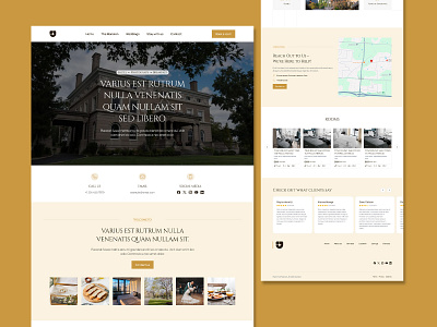 Case Study: Marion Hall Mansion Custom Web Design branding design graphic design illustration logo typography ui ux vector website