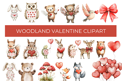 Woodland Valentine animals ln love png boho woodland forest animals heart animals valentine bunny valentine clipart valentine deer valentine fox valentine wolf valentine woodland valentines day png woodland animals png woodland baby shower woodland clipart woodland nursery woodland valentines