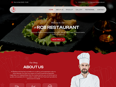 Restaurant Website Design