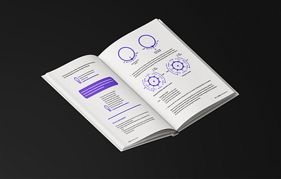 Logical Reasoning book design book book cover design diagrams graphic design infographic layout design logic print publishing design purple textbook ultramarine