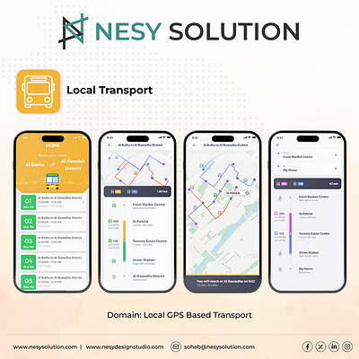 Local Transport-Saudi arabic dubai figma mobile application prototyp saudi arabia transport ui uiuxdesign