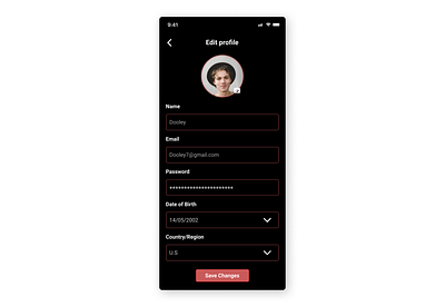 User Profile dailyui design figma ui uiux