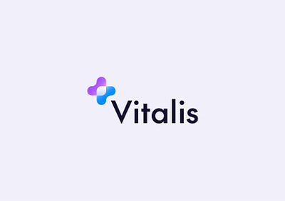 Vitalis branding classic design graphic design illustrator logo modern vector