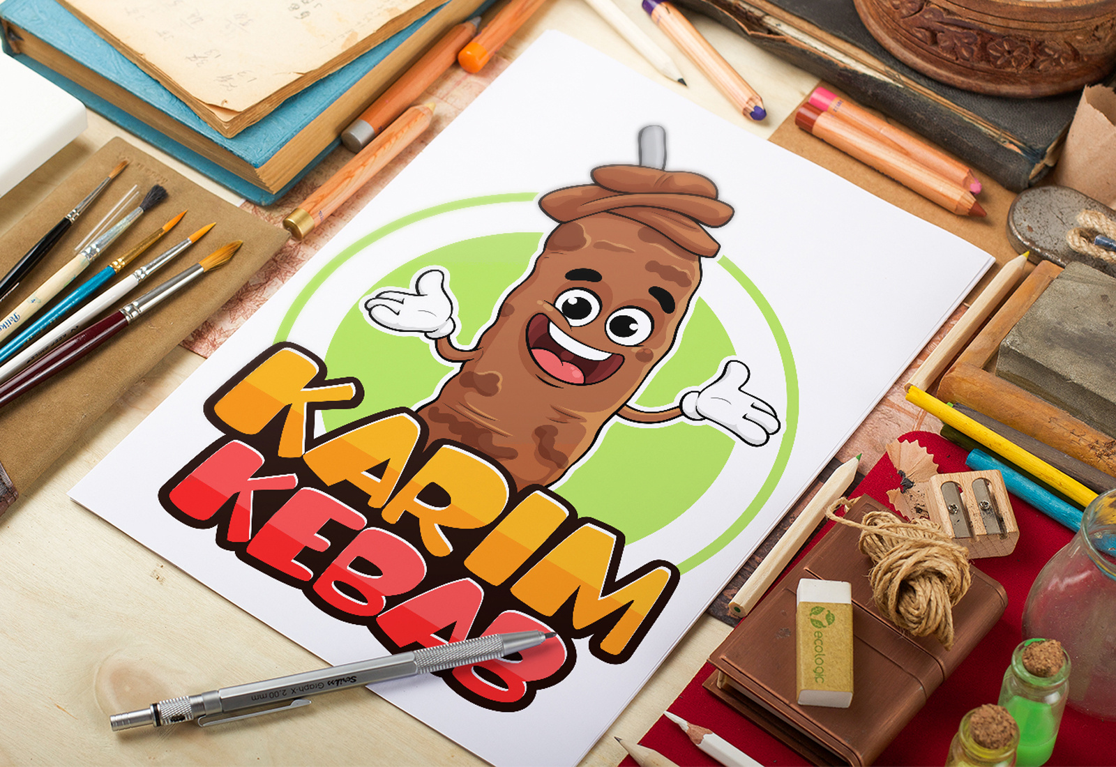 Example of Custom Mascot Logo Design