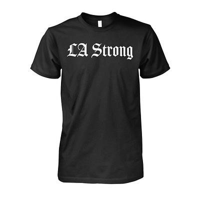 LA Strong T Shirt design illustration