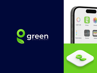 G Logo Design - Green Logo - Eco Logo app icon branding company logo design eco logo g letter logo g logo green logo logo logo design modern logo tech logo