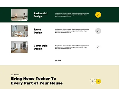 Interior Design Website Landing Page Design | Figma Tutorial for ui